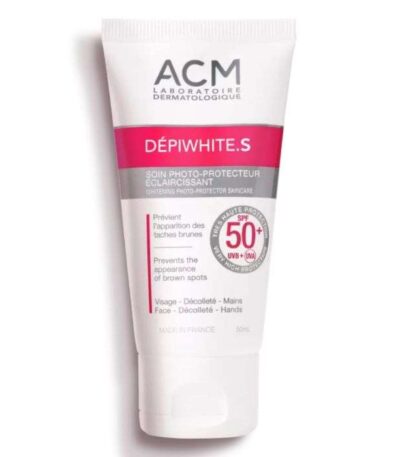 ACM DEPIWHITE S SOIN PHOTO PROTECTEUR ECLAIRCISSANT SPF50 50 ML