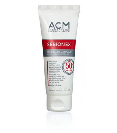 ACM SEBIONEX GEL SOLAIRE MATIFIANT SPF 50+ 40 ML
