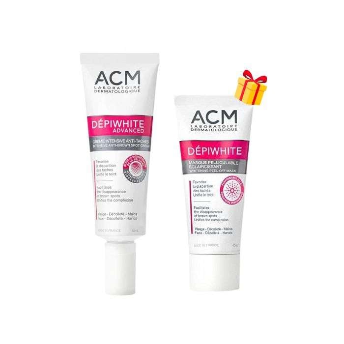 ACM OFFRE DEPIWHITE ADVANCED CREME INTENSIVE ANTI TACHES 40 ML + DEPIWHITE MASQUE 40 ML OFFERT ACM OFFRE DEPIWHITE ADVANCED CREME INTENSIVE ANTI TACHES 40 ML + DEPIWHITE MASQUE 40 ML OFFERT