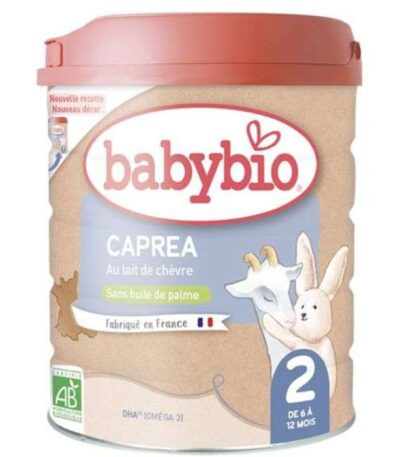 BABYBIO CAPREA 2 LAIT INFANTILE DE 6 A 12 MOIS