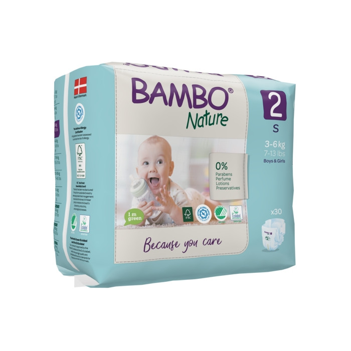 BAMBO NATURE COUCHES BEBE 2 S 3 A 6 KG 30 UNITES BAMBO NATURE COUCHES BEBE 2 S 3 A 6 KG 30 UNITES