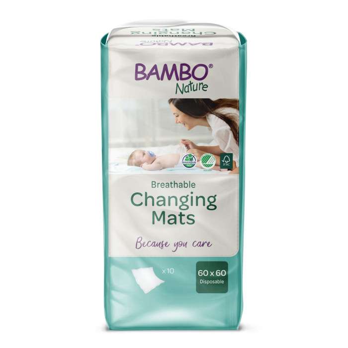 BAMBO NATURE TAPIS DE CHANGE * 10 UNITES BAMBO NATURE TAPIS DE CHANGE * 10 UNITES