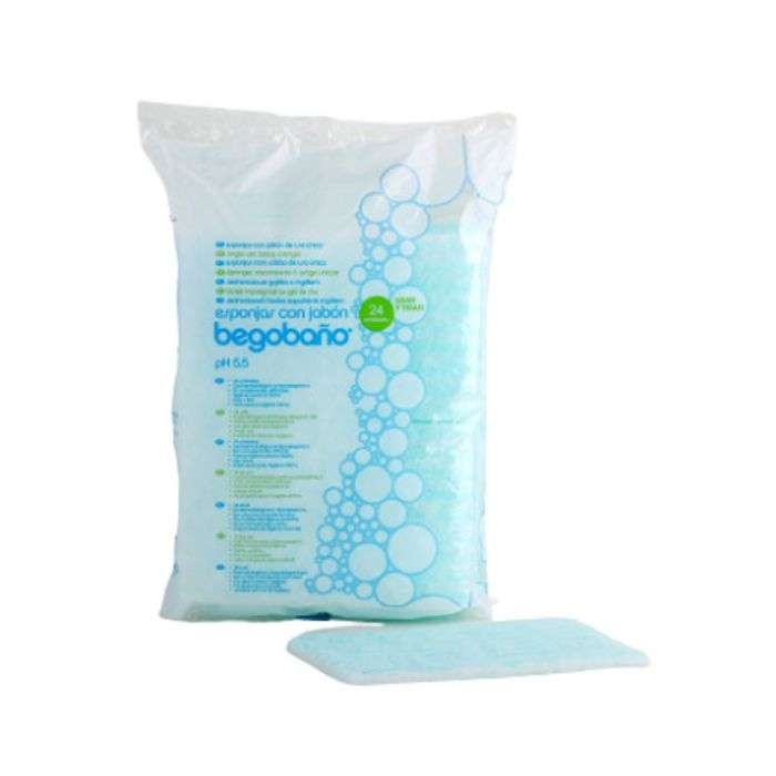 BEGOBANO EPONGE SAVONNEUSE 24 UNITES BEGOBANO EPONGE SAVONNEUSE 24 UNITES