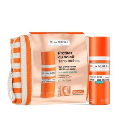 BELLA AURORA OFFRE ECRAN DEPIGM SPF50 PEAU MIXTE A GRASSE 50 ML + TOUSSE OFFERTE