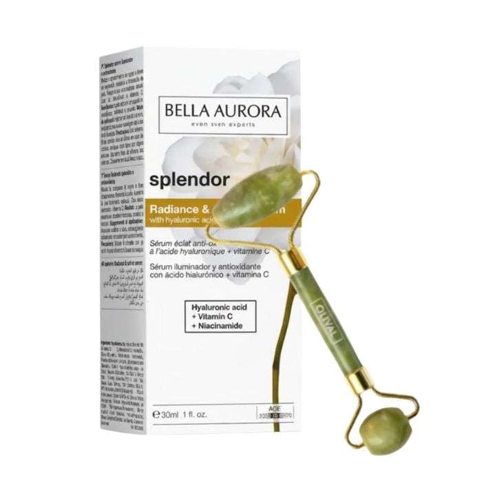 BELLA AURORA OFFRE SPLENDOR SERUM ECLAT ANTI OX 30 ML + ROULEUR VISAGE OFFERT BELLA AURORA OFFRE SPLENDOR SERUM ECLAT ANTI OX 30 ML + ROULEUR VISAGE OFFERT