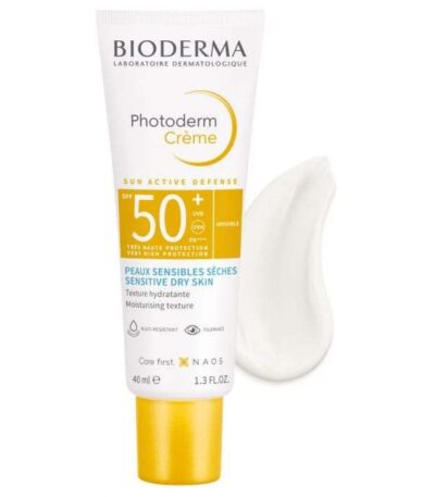 BIODERMA PHOTODERM SUN ACTIVE DEFENCE CREME SOLAIRE SPF 50 + INVISIBLE
