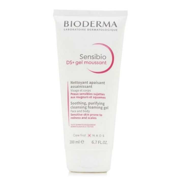 BIODERMA SENSIBIO DS+ GEL MOUSSANT NETTOYANT APAISANT 200 ML VISAGE ET CORPS BIODERMA SENSIBIO DS+ GEL MOUSSANT NETTOYANT APAISANT 200 ML VISAGE ET CORPS