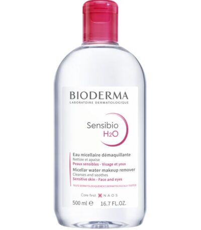 BIODERMA SENSIBIO H2O EAU MICELLAIRE DEMAQUILLANTE 500 ML