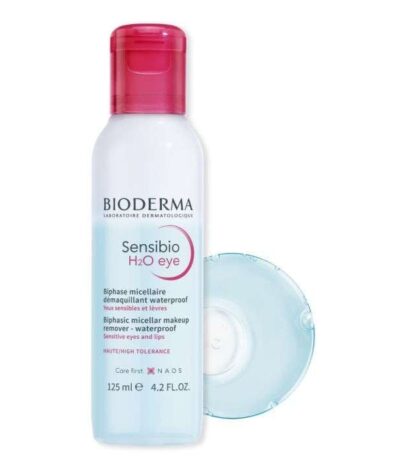 BIODERMA SENSIBIO H2O YEUX DEMAQUILLANT 125 ML