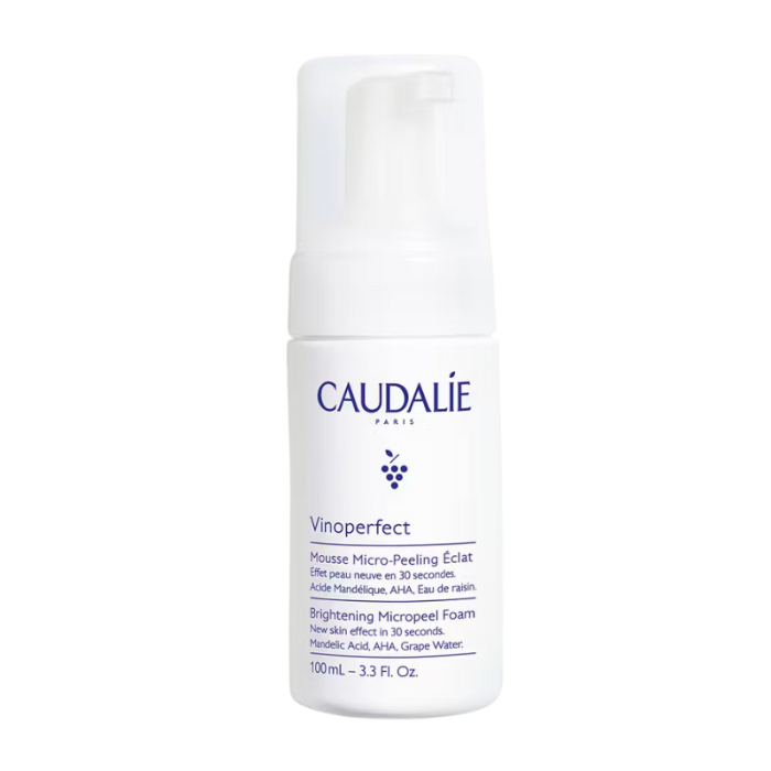 CAUDALIE VINOPERFECT MOUSSE MICRO PEEL ECLAT ECLAIRCISSANT 100 ML CAUDALIE VINOPERFECT MOUSSE MICRO PEEL ECLAT ECLAIRCISSANT 100 ML