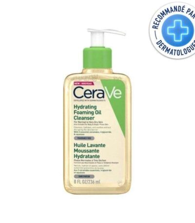 CERAVE HUILE LAVANTE MOUSSANTE HYDRATANTE 236 ML