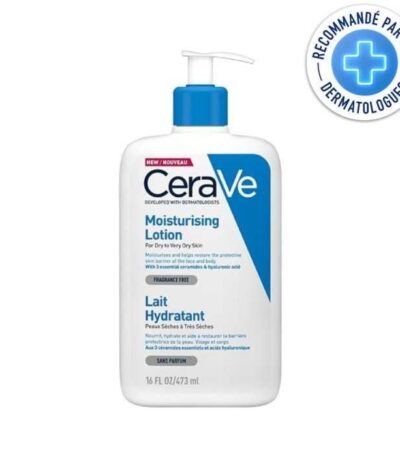 CERAVE LAIT HYDRATANT PEAUX SECHES A TRES SECHES 473 ML