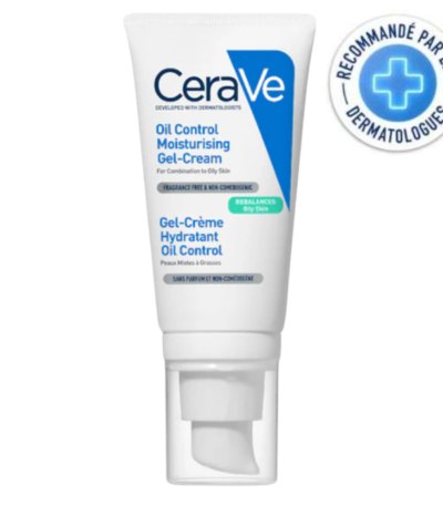 CERAVE GEL CREME HYDRATANT OIL CONTROL PEAUX MIXTES A GRASSES 52 ML