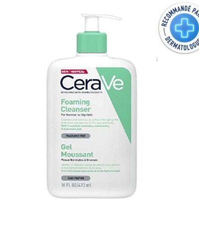 CERAVE GEL MOUSSANT PEAUX NORMALES A GRASSES 473 ML
