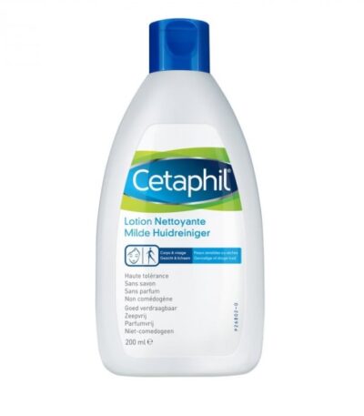 CETAPHIL LOTION NETTOYANTE VISAGE ET CORPS PEAUX SECHES OU SENSIBLES 200 ML