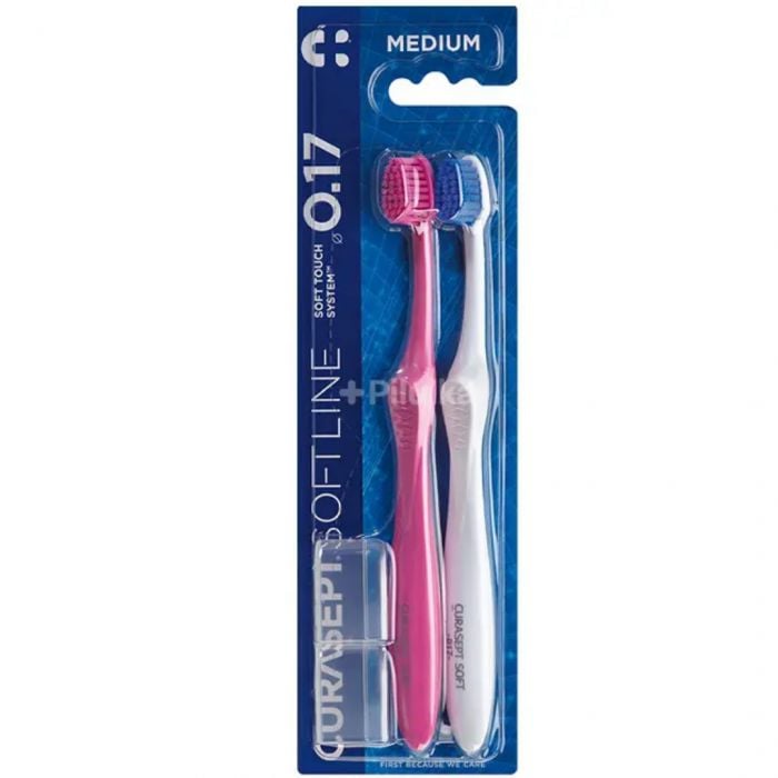CURASEPT BROSSE A DENTS MEDIUM 017 BI PACK CURASEPT BROSSE A DENTS MEDIUM 017 BI PACK