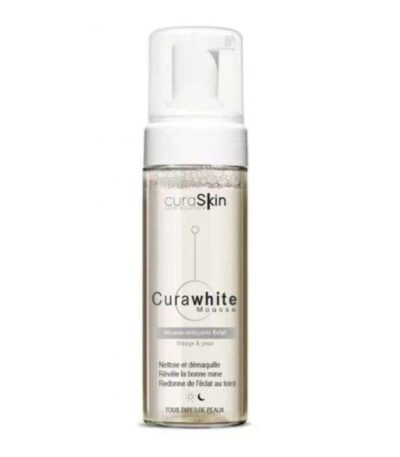 CURASKIN CURAWHITE MOUSSE NETTOYANTE ECLAT 150ML