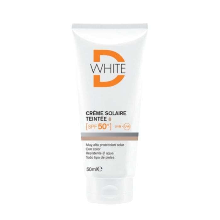 D-WHITE CREME SOLAIRE TEINTE CLAIR SPF 50+ D-WHITE CREME SOLAIRE TEINTE CLAIR SPF 50+