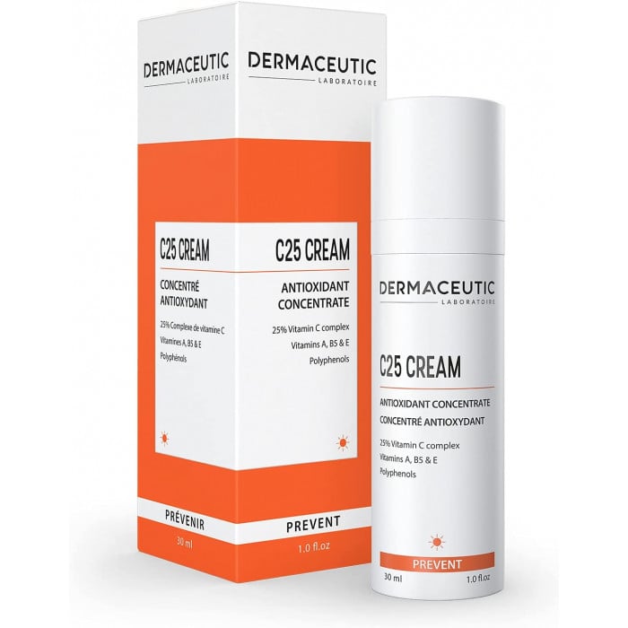 DERMACEUTIC C25 CREME CONCENTRE ANTIOXYDANT 30 ML DERMACEUTIC C25 CREME CONCENTRE ANTIOXYDANT 30 ML