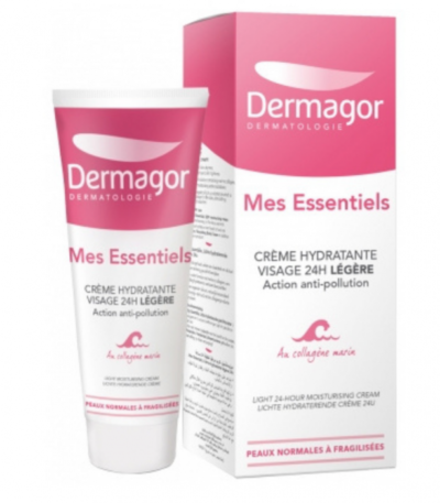 DERMAGOR MES ESSENTIELS CREME HYDRATANTE VISAGE 24 LEGERE 40 ML