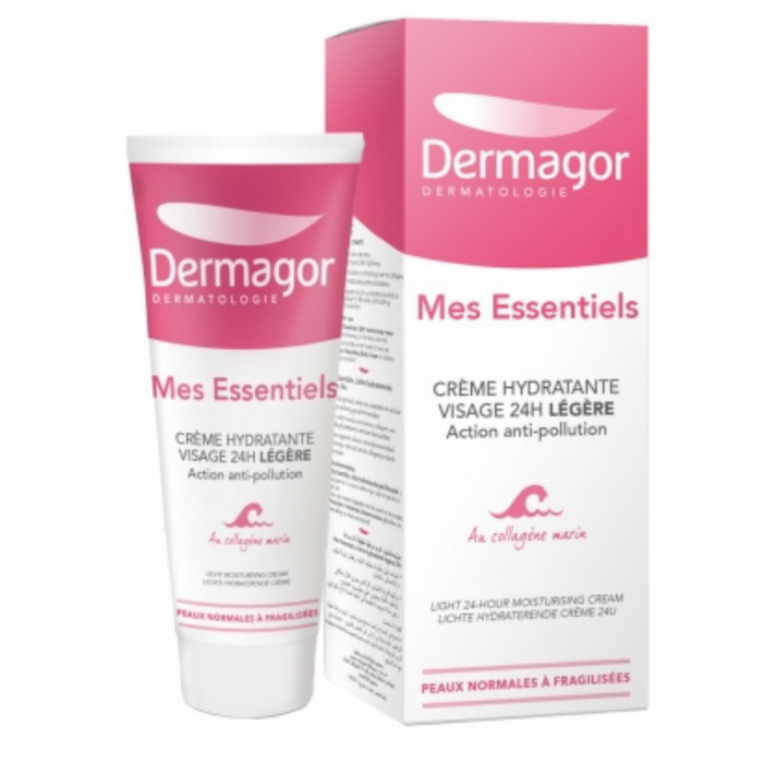 DERMAGOR MES ESSENTIELS CREME HYDRATANTE VISAGE 24 LEGERE 40 ML DERMAGOR MES ESSENTIELS CREME HYDRATANTE VISAGE 24 LEGERE 40 ML