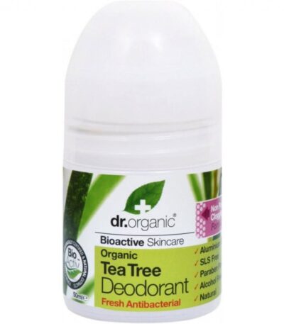 DR ORGANIC DEODORANT AU TEA TREE BIO 50 ML