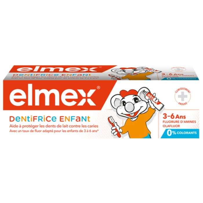 ELMEX DENTIFRICE ENFANT 3-6 ANS ELMEX DENTIFRICE ENFANT 3-6 ANS