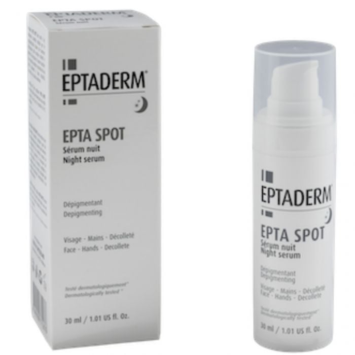 EPTADERM EPTA SPOT SERUM DEPIGMENTANT NUIT 30 ML EPTADERM EPTA SPOT SERUM DEPIGMENTANT NUIT 30 ML