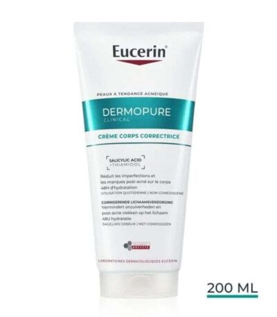 EUCERIN DERMOPURE CREME CORPS TRIPLE ACTION 200 ML