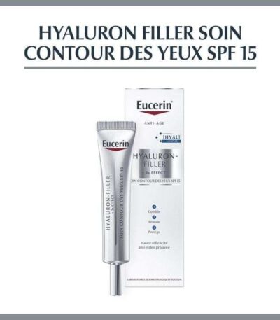 EUCERIN HYALURON FILLER*3 EFFECT SOIN CONTOUR DES YEUX SPF15 15 ML