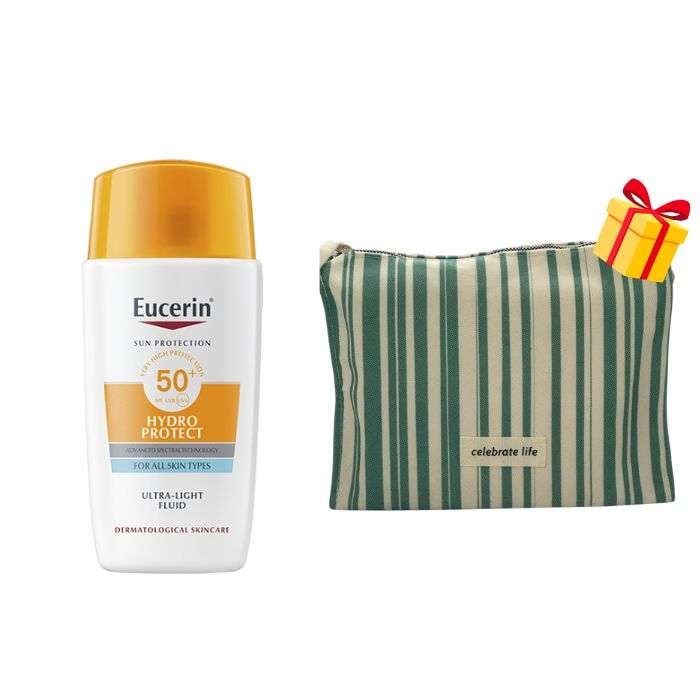 EUCERIN OFFRE WEB HYDRO PROTECT FLUIDE ULTRA LEGERSPF 50+ TOUS TYPES DE PEAUX + TROUSSE OFFERTE EUCERIN OFFRE WEB HYDRO PROTECT FLUIDE ULTRA LEGERSPF 50+ TOUS TYPES DE PEAUX + TROUSSE OFFERTE