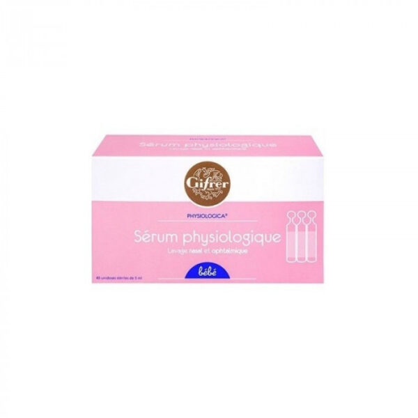 GIFRER SERUM PHYSIOLOGICA BOITE 12*5ML