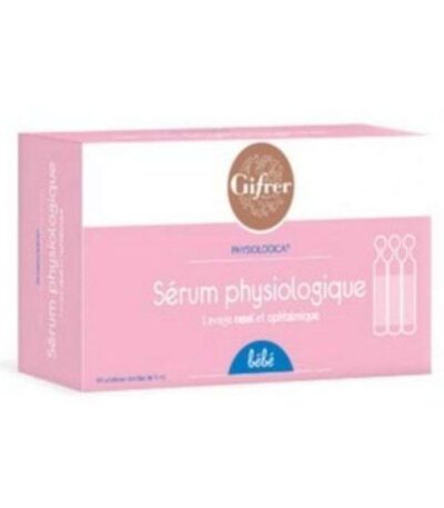 GIFRER SERUM PHYSIOLOGIQUE BEBE 40X5ML