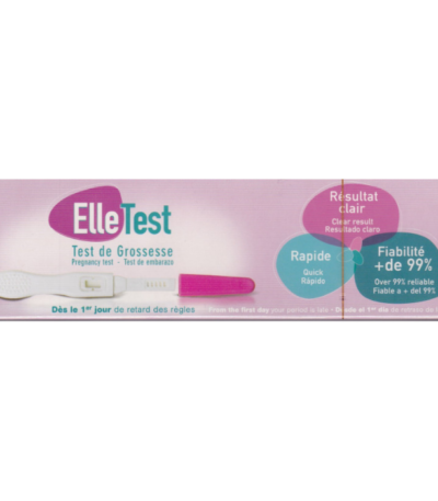 GILBERT ELLE TEST DE GROSSESSE 1ER JOUR DES REGLES