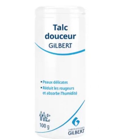 GILBERT TALC DOUCEUR FLACON POUDREUR 100G