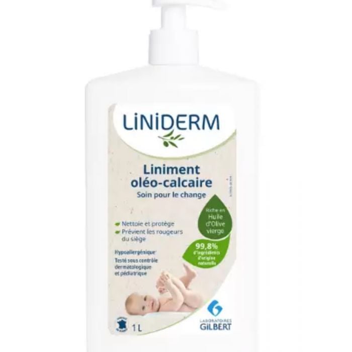 GILBERT LINIDERM LINIMENT OLEO CALCAIRE STABILISE POMPE 1 L GILBERT LINIDERM LINIMENT OLEO CALCAIRE STABILISE POMPE 1 L