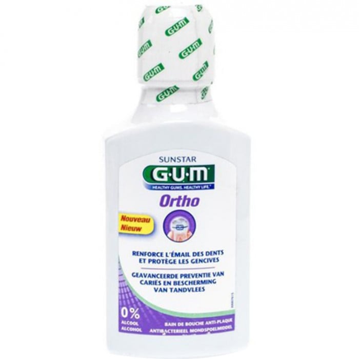 GUM BAIN DE BOUCHE ORTHO 300 ML REF 3090 GUM BAIN DE BOUCHE ORTHO 300 ML REF 3090