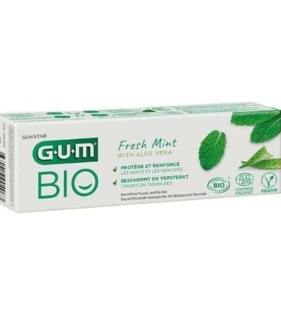 GUM DENTIFRICE BIO FRESH MENTHE ET ALOE VERRA 75 ML REF 7020