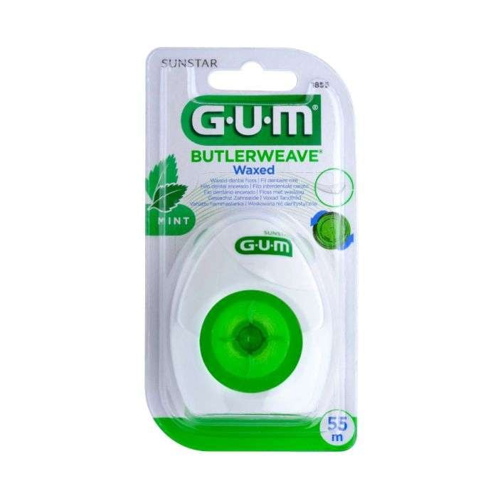 GUM FIL DENTAIRE BUTLERWEAVE CIRE FILAMENTS RUBAN REF 1855 GUM FIL DENTAIRE BUTLERWEAVE CIRE FILAMENTS RUBAN REF 1855