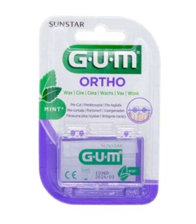 GUM CIRE DE PROTECTION ORTHODONIQUE MENTHOLEE REF 724