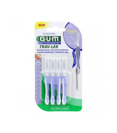GUM MANCHE PAR 4 UNITES AVEC BROSETTE FINE 0.6 MM REF 1312