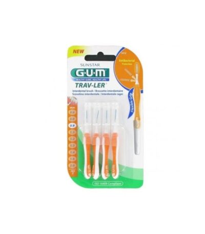 GUM MANCHE PAR 4 UNITES AVEC BROSETTE ULTRA FINE 0.9 MM REF 1412