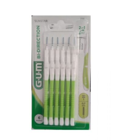 GUM MANCHE PAR 6 UNITES AVEC BROSETTES ULTRA MICRO FINE 0.7 MM REF 2114