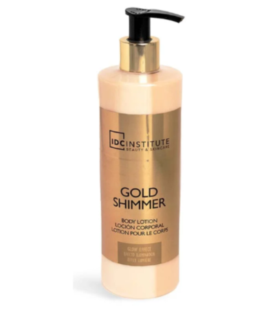 IDC INSTITUTE GOLD SHIMMER LAIT CORPOREL 400 ML REF 99152