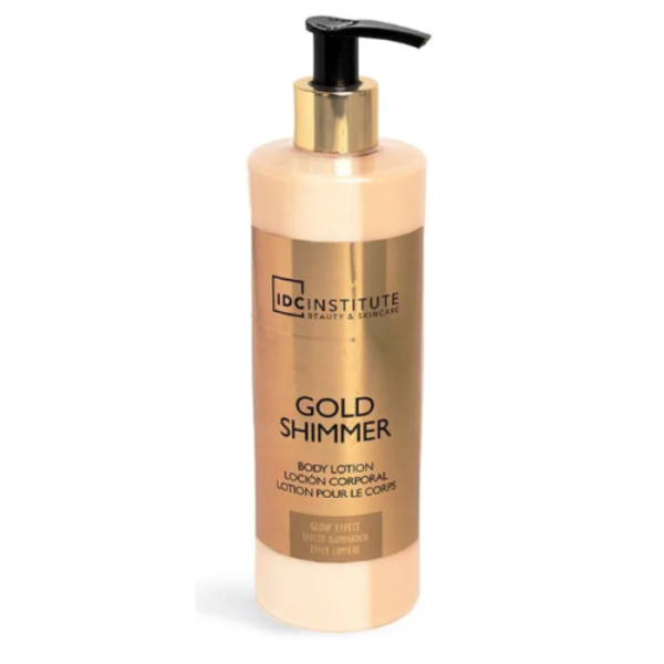 IDC INSTITUTE GOLD SHIMMER LAIT CORPOREL 400 ML REF 99152
