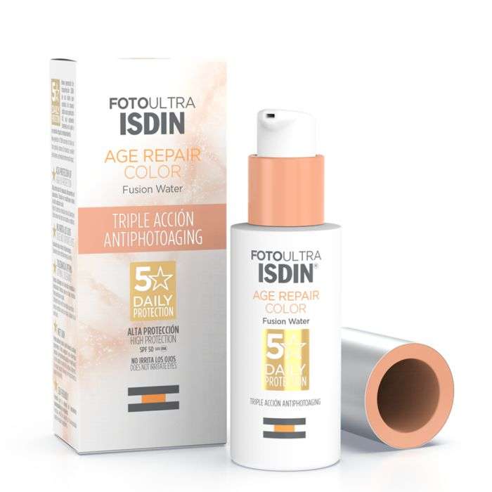 ISDIN FOTO ULTRA AGE REPAIR COLOR FUSION WATER SPF 50 50ML ISDIN FOTO ULTRA AGE REPAIR COLOR FUSION WATER SPF 50 50ML
