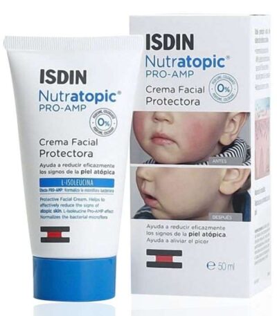 ISDIN NUTRATOPIC PRO AMP CREME PROTECTRICE VISAGE 50 ML