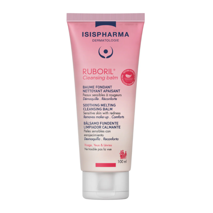 ISISPHARMA RUBORIL BAUME FONDANT NETTOYANT APAISANT PEAU SENSIBLE 100 ML ISISPHARMA RUBORIL BAUME FONDANT NETTOYANT APAISANT PEAU SENSIBLE 100 ML
