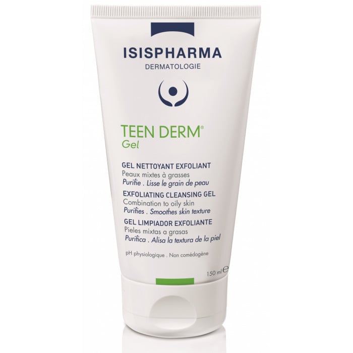 ISISPHARMA TEEN DERM GEL NETTOYANT EXFOLIANT 150 ML ISISPHARMA TEEN DERM GEL NETTOYANT EXFOLIANT 150 ML
