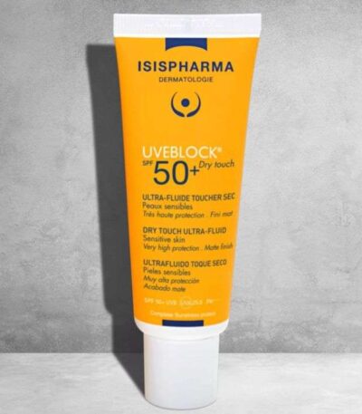 ISISPHARMA UVEBLOCK SPF 50+ ULTRA FLUIDE TOUCHER SEC 40 ML